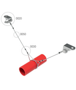 w1 횡방향 고정식 가지배관 고정장치